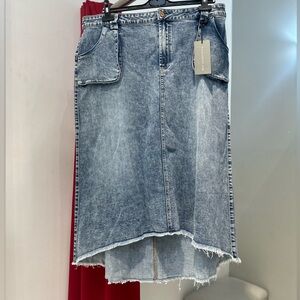 Denim Blue Skirt